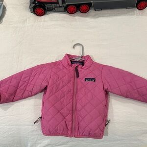 Patagonia Fuchsia Quilted Jacket